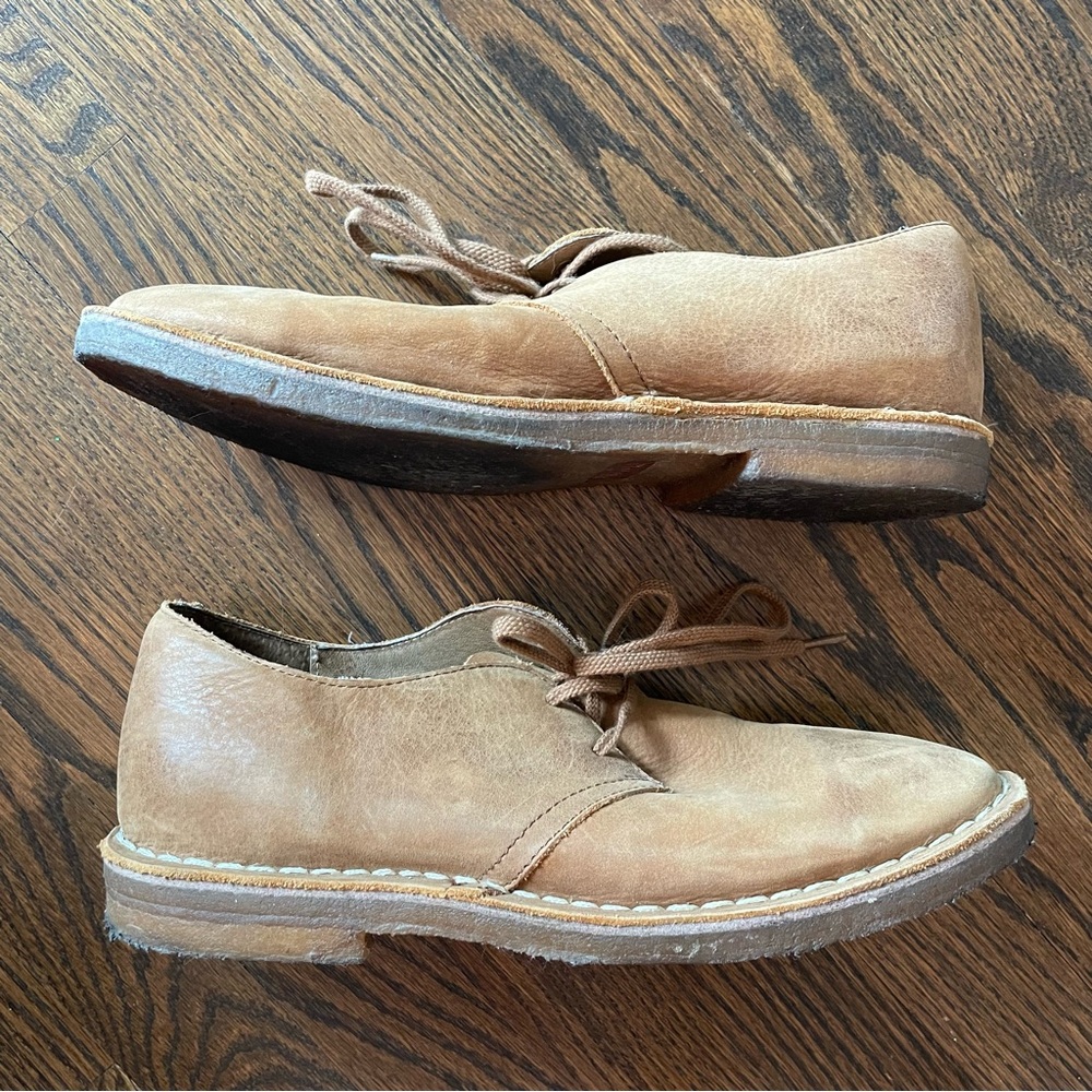 SEAVEES 10/60 Buck Bourbon Brown Antique Suede Derby Shoes - Picture 4 of 11